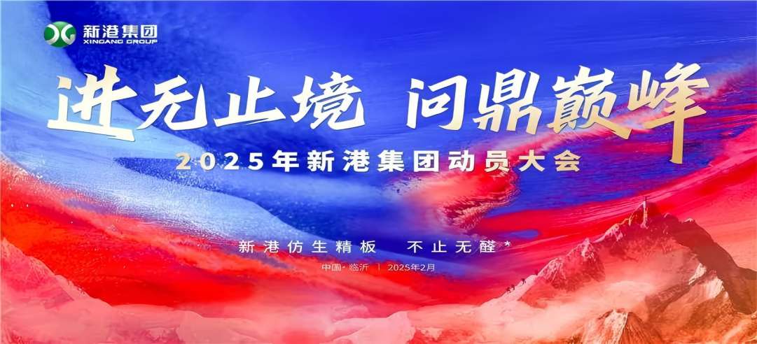 進(jìn)無止境，問鼎巔峰！2025年新港集團(tuán)動(dòng)員大會(huì)成功召開！
